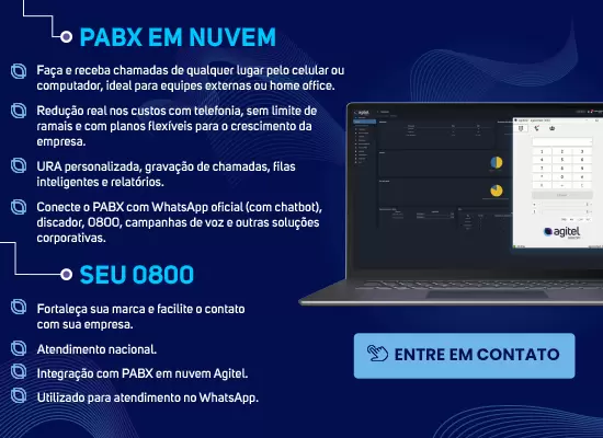 Agi PABX em Nuvem - Central telefônica virtual para empresas