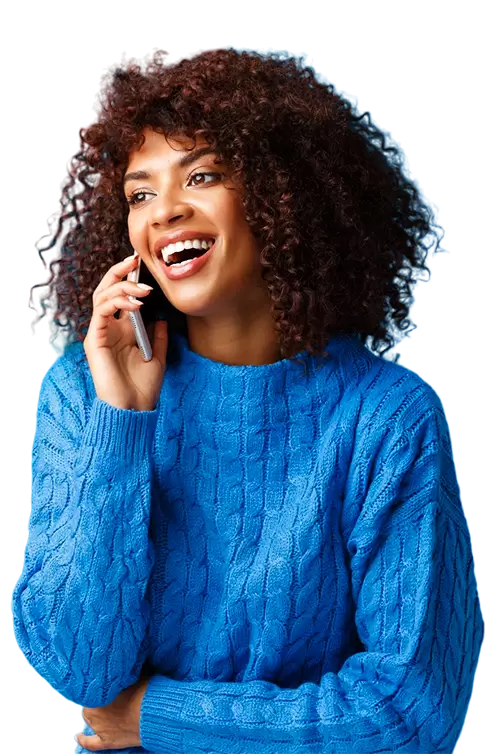 Profissional usando soluções de telefonia Agitel